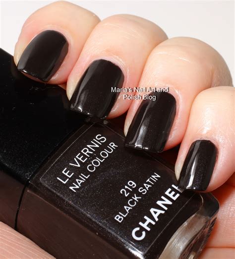 chanel black satin 219|chanel nail polish color chart.